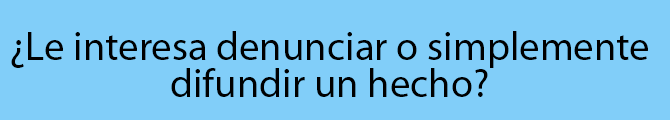 Denuncias a InfoRío